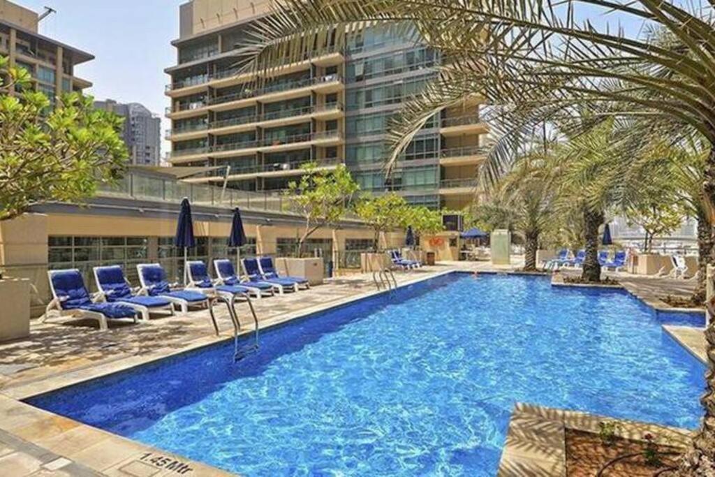 Dubai Marina 1 Bedroom Apt. Walking Distance Jbr. Exteriör bild